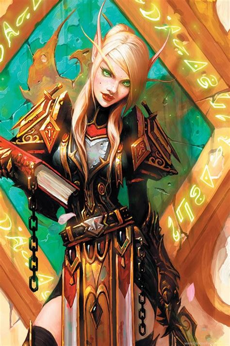 Blood Elf Paladin Iphone Wallpapers Free Wallpapers For Iphone 6s