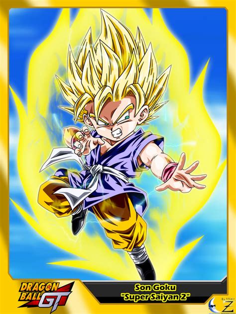 Dragon Ball Gt Son Goku Super Saiyan 2 By El Maky Z On