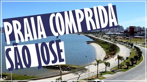 Praia Comprida E Centro De Sao Jose Sc Grande Florian Polis Youtube