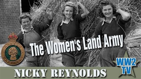 The Womens Land Army Feeding Great Britain In Ww2 Youtube