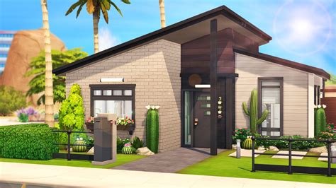 Aveline — Luxurious Tiny House 🎍 1 Bedroom 2 Sims 1 Sims 4 House