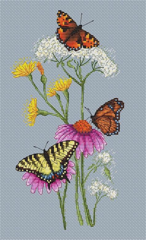 It's a pretty simple and fun cross stitch project. Butterfly Cross Stitch Pattern PDF Instant Download Summer ...