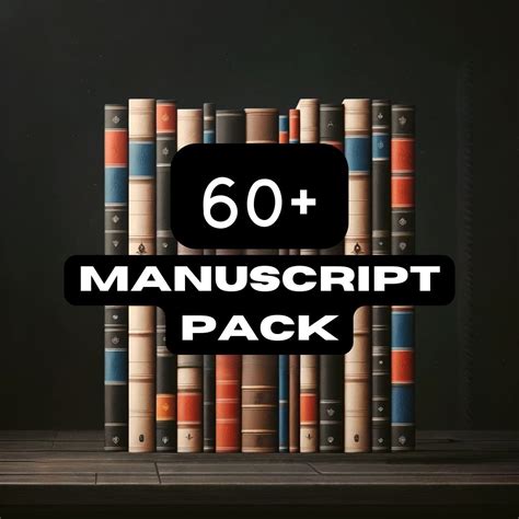 Buy Manuscript Pack Fully Formatted Edited And Ready To Publish