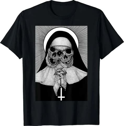 new limited occult gothic dark satanic unholy nun witchcraft grunge goth t shirt 23 49 picclick
