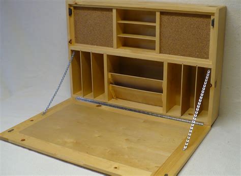 This is the first space saving desk i have for you. Custom Made Wall Mounted Space Saving Desk by Harry's ...