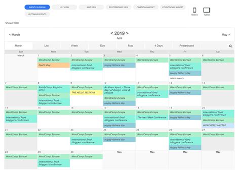 Idx 60383288 Event Calendar