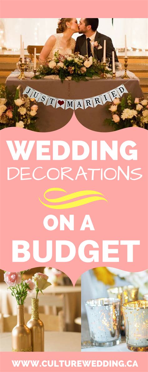 How to get Wedding Decorations on a Budget - Get them now