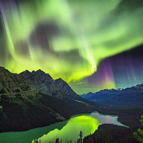 Aurora Borealis Banff Canada