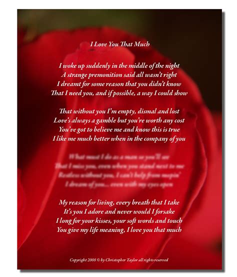 Love Poems For Him 40 I Love You Poems Projects To Try Pinterest