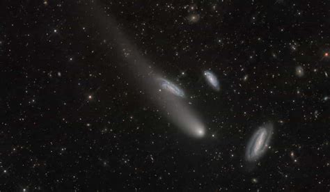Nasa Highlights Trio Of Galaxies Being Visited By A Comet Techbreak