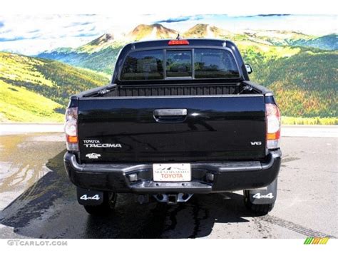 2014 Black Toyota Tacoma V6 Trd Sport Double Cab 4x4 86450472 Photo 4