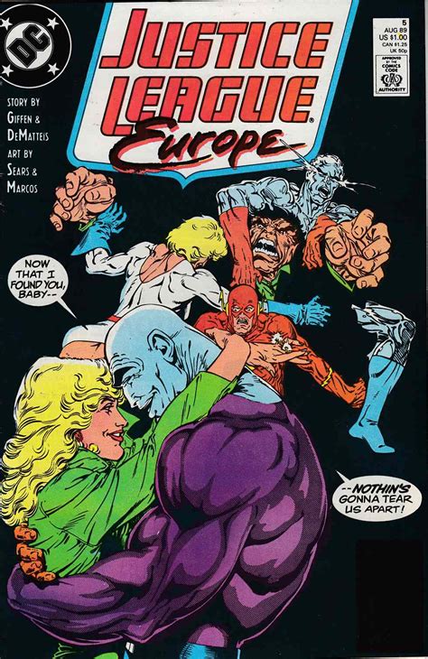 Justice League Europe 5 Finevery Fine 70 Dc Comic