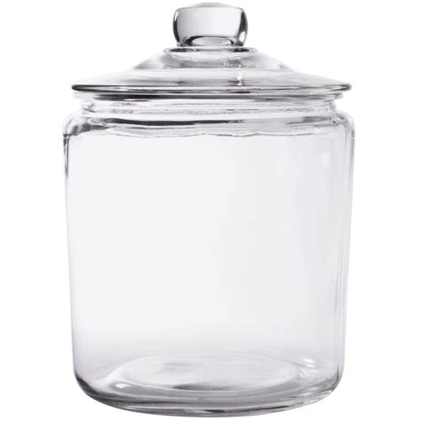Choice 1 Gallon Glass Jar With Glass Lid Glass Food Storage Jars Glass Jars With Lids Gallon