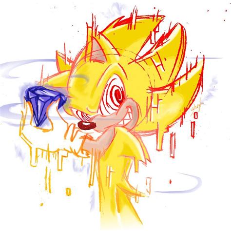 Fleetway Sonic Art Hedgehog Art Sonic Fan Art