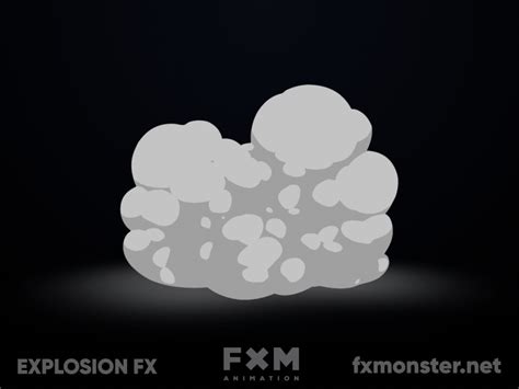 Smoke Explosion Set 1 Fx Animation By Fxmonster On Dribbble