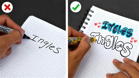 13 Ideas De Títulos Bonitos Para Marcar Tus Cuadernos Regreso A Clases