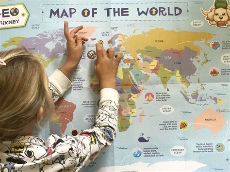 Childs World Map By Geo Journey