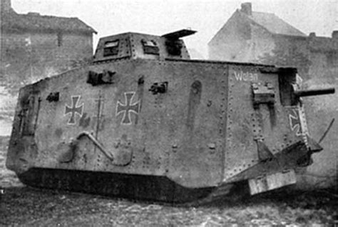Sturmpanzerwagen A7v U Photos History Specification