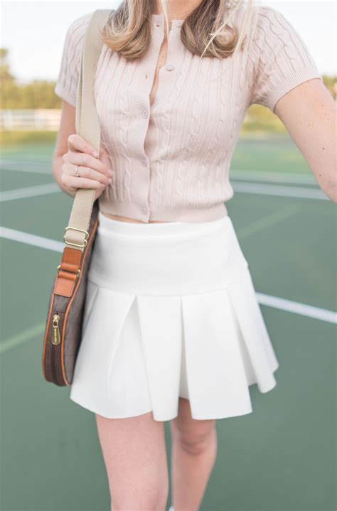 Sporty Chic Cute Tennis Outfits Anna Elizabeth