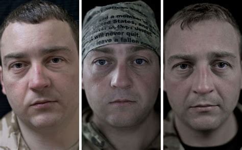 Soldier Portraits Before During And After War Bored Panda