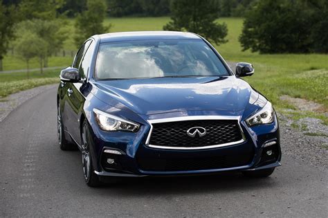 2018 Infiniti Q50 Red Sport 400 First Drive Review Automobile Magazine