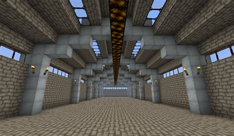 Big Warehouse 17x55x13 Minecraft Project