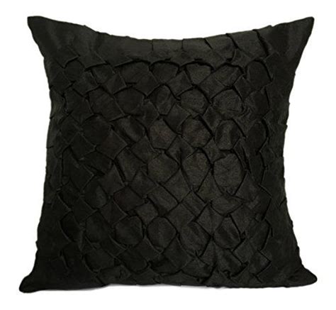 Design your everyday with yellow pillow shams you'll love to add to your bed. The White Petals Set of 2 Black Textured Euro Sham Covers ...