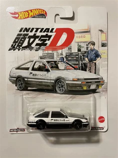 HOT WHEELS INITIAL D METAL AE Toyota Sprinter Trueno Collection Not For Sale EUR
