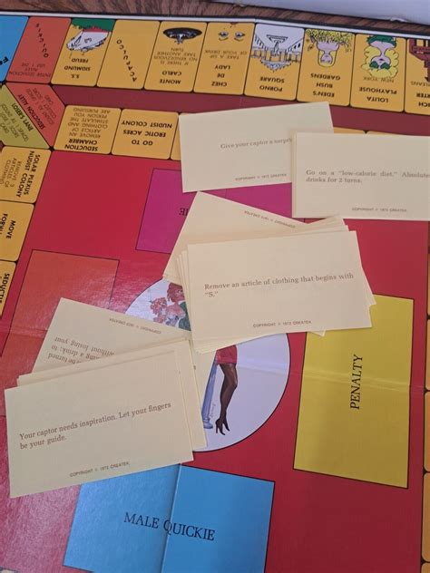 Vintage Xxx Board Game Seduction Swinging Game For Swinging Couples Adult 1972 Ebay
