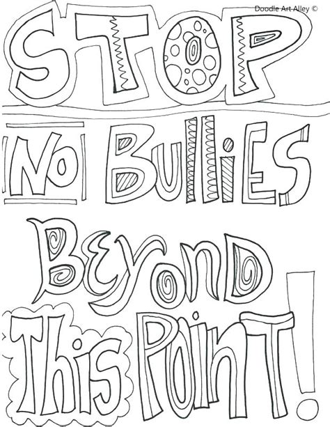 This resource is part of a bundle.inc Bullying Coloring Pages at GetColorings.com | Free ...