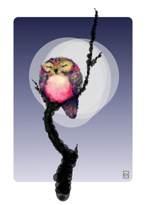 Sleepy Circle Owl By Fionacreates On Deviantart Owl Pictures Owl