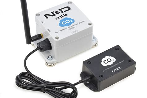 Industrial Iot Wireless Co2 Temperature Humidity Sensor