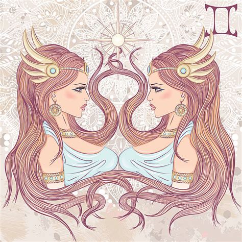 Best Gemini Astrology Sign Illustrations Royalty Free Vector Graphics And Clip Art Istock