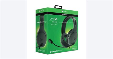 Pdp Lvl 50 Wired Stereo Headset For Xbox One Xbox One Gamestop