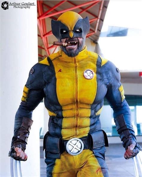 wolverine cosplay i would like to one day actually see a wolverine costume like this in a movie