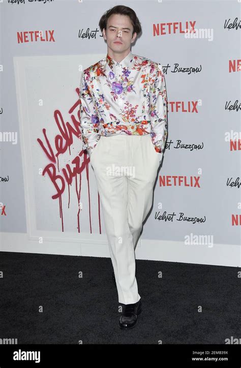 Charlie Heaton Arrives At The Velvet Buzzsaw Los Angeles Premiere