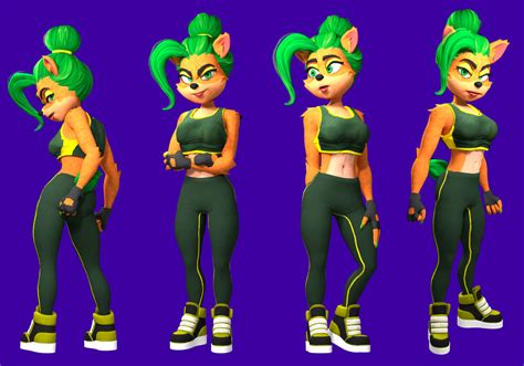 Ami Bandicoot Nightmare Outfit Crash Bandicoot By Matheus30cs On