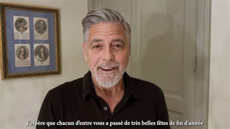 Cette Vidéo De George Clooney Adressée Aux Habitants Dune Petite Ville