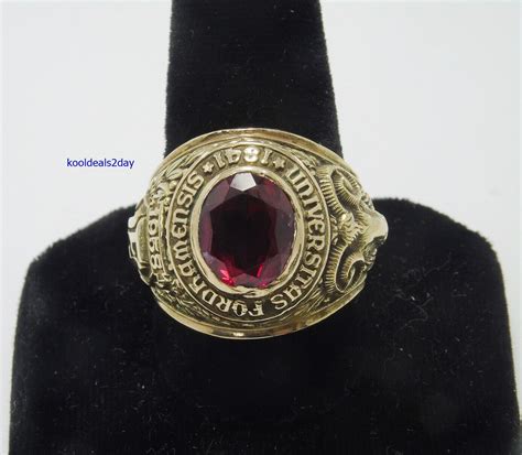 Fordham University Class Ring 1958 Dieges And Clust 10kのebay公認海外通販｜セカイモン