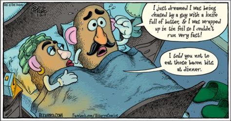 Bizarro Mr Potato Heads Nightmare Comics Kingdom Funny Times