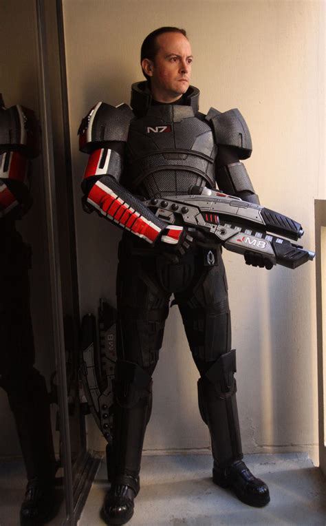 Male Shepard N7 Armor 3 By Paradoxjanedesigns On Deviantart