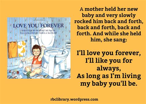 First Line Friday — Love You Forever By The Book