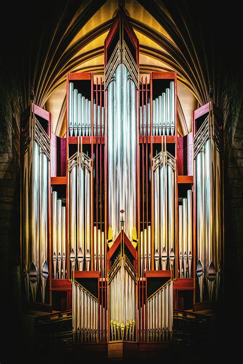 Organ Pipes In St Giles Cathedral Edinburgh Photograph By Gary E