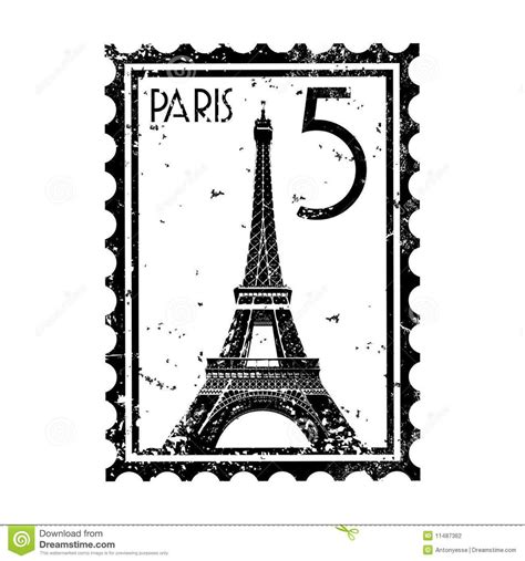 Paris Postage Stamp Paris Printables Paris Stamp
