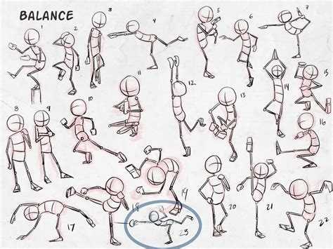 dynamic character design poses ~ dynamic reference sheets book preview by kibbitzer on