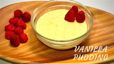 Vanilla Pudding Recipe Youtube