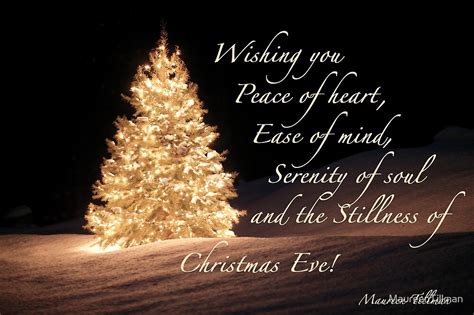 Wishing You Peace Christmas Card By Maureentillman Redbubble