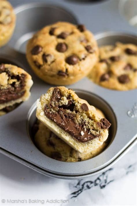 Nutella Stuffed Chocolate Chip Cookie Pies Marshas Baking Addiction