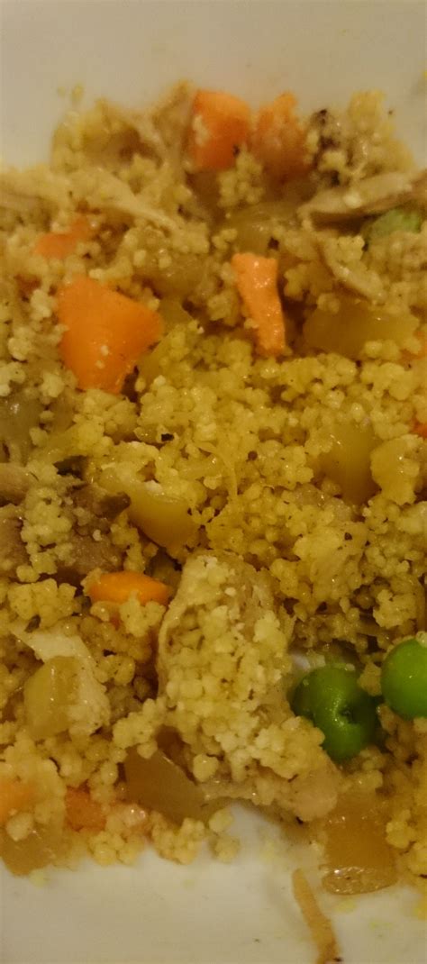120ml boiling hot water (or you can use stock if you prefer). Easy Chicken and Cous Cous