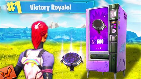 Vending machine was an item in battle royale that allowed players to obtain a displayed weapon or consumable. BUYING a Launch Pad AND Winning! Fortnite Vending Machine ...